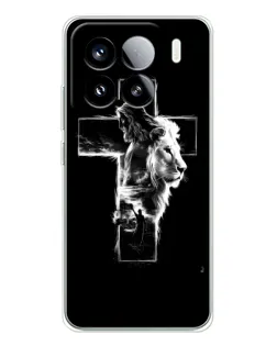 Чехол для Xiaomi 15S Pro с картинкой «Сияющий крест Jesus»