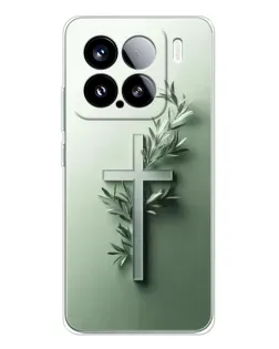 Чехол для Xiaomi 15S Pro с картинкой «Оливковая ветвь»