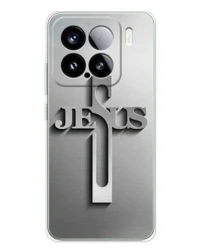 Чехол для Xiaomi 15S Pro с картинкой «Металлический крест Jesus» Чехол для Xiaomi 15S Pro с картинкой «Металлический крест Jesus»