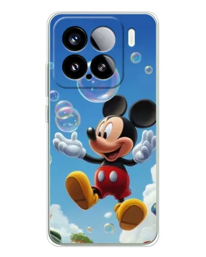 Чехол для Xiaomi 15S Pro с картинкой «Mickey и мыльные пузыри» Чехол для Xiaomi 15S Pro с картинкой «Mickey и мыльные пузыри»