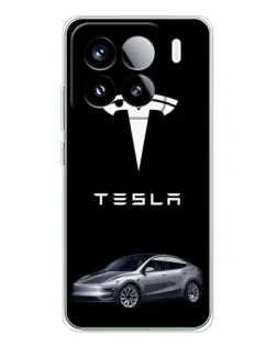 Чохол для Xiaomi 15S Pro з картинкою «Tesla Model Y»