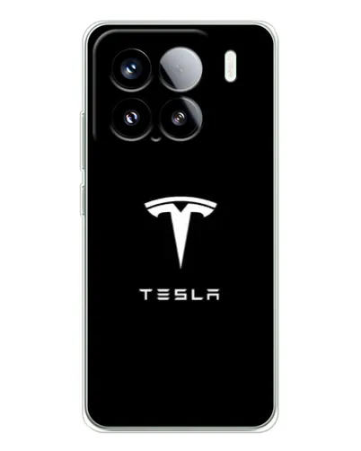 Чохол для Xiaomi 15S Pro з картинкою «Tesla White Logo» Чохол для Xiaomi 15S Pro з картинкою «Tesla White Logo»