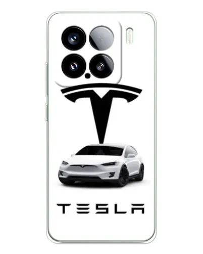 Чохол для Xiaomi 15S Pro з картинкою «Tesla White Style» Чохол для Xiaomi 15S Pro з картинкою «Tesla White Style»