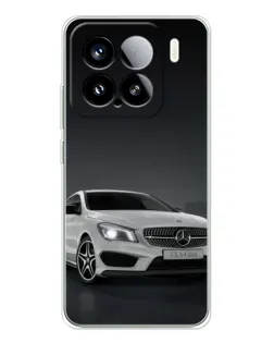 Чохол для Xiaomi 15S Pro з картинкою «Mercedes AMG GT Silver»
