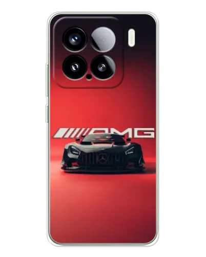 Чехол для Xiaomi 15S Pro с картинкой «Mercedes AMG — красная линия» Чехол для Xiaomi 15S Pro с картинкой «Mercedes AMG — красная линия»
