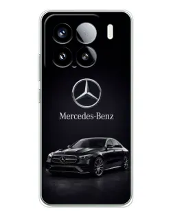 Чехол для Xiaomi 15S Pro с картинкой «Mercedes — решетка радиатора»