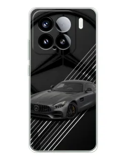 Чехол для Xiaomi 15S Pro с картинкой «Mercedes AMG — графика»