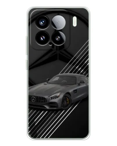 Чехол для Xiaomi 15S Pro с картинкой «Mercedes AMG — графика» Чехол для Xiaomi 15S Pro с картинкой «Mercedes AMG — графика»