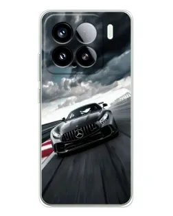 Чехол для Xiaomi 15S Pro с картинкой «Гоночный Mercedes AMG»
