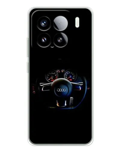 Чехол для Xiaomi 15S Pro с картинкой «Салон Audi — руль»