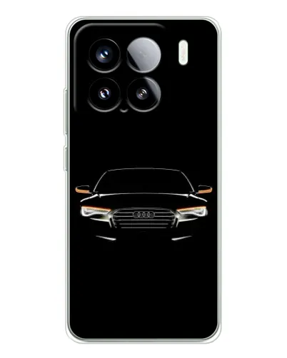 Чехол для Xiaomi 15S Pro с картинкой «Audi — ночной контур»
