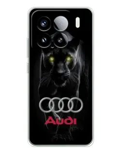 Чехол для Xiaomi 15S Pro с картинкой «Пантера и Audi»
