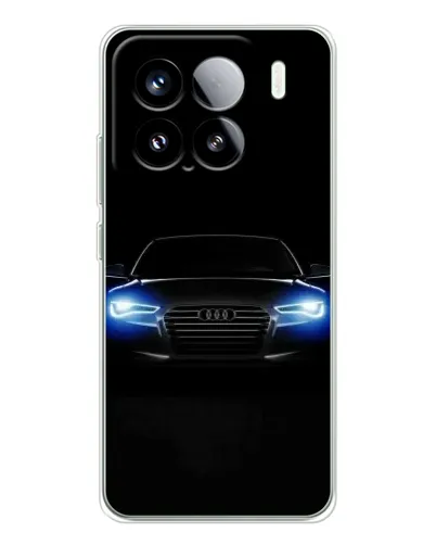 Чехол для Xiaomi 15S Pro с картинкой «Audi в неоне»
