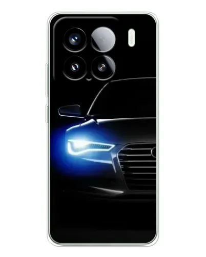 Чехол для Xiaomi 15S Pro с картинкой «Неоновый взгляд Audi»