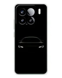 Чехол для Xiaomi 15S Pro с картинкой «Взгляд Audi в темноте»
