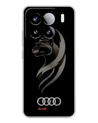 Чехол для Xiaomi 15S Pro с картинкой «Графика — пантера и Audi»