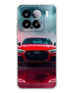 Чехол для Xiaomi 15S Pro с картинкой «Audi RS — красный стиль»
