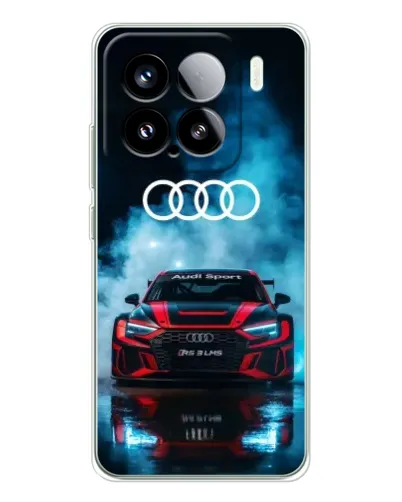 Чехол для Xiaomi 15S Pro с картинкой «Audi Sport — неон»