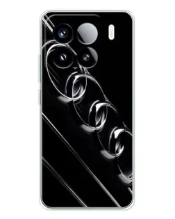 Чехол для Xiaomi 15S Pro с картинкой «Audi — абстрактные кольца»