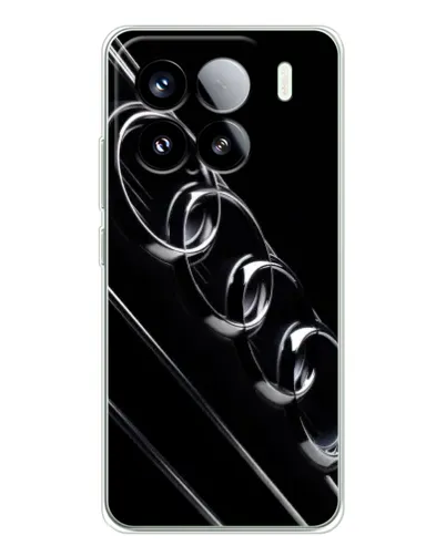 Чехол для Xiaomi 15S Pro с картинкой «Audi — абстрактные кольца»