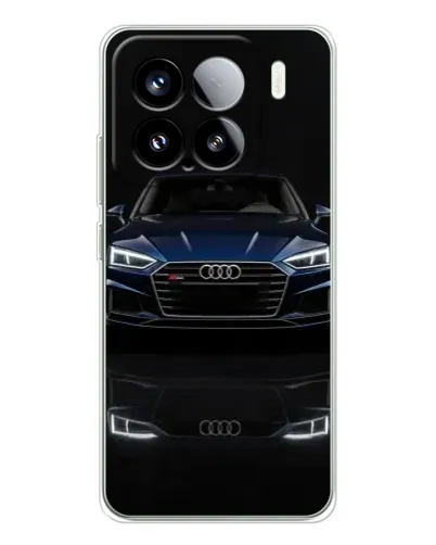 Чехол для Xiaomi 15S Pro с картинкой «Audi — ночное отражение»