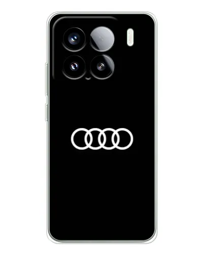 Чехол для Xiaomi 15S Pro с картинкой «Audi White Logo»