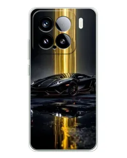 Чохол для Xiaomi 15S Pro з картинкою «Нічний Lamborghini драйв»