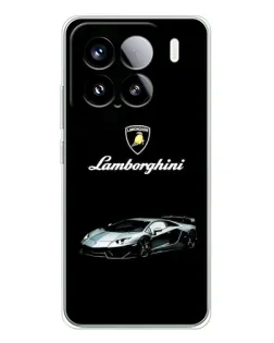 Чохол для Xiaomi 15S Pro з картинкою «Логотип Lamborghini класика»