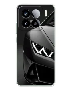 Чохол для Xiaomi 15S Pro з картинкою «Lamborghini фари деталізація»