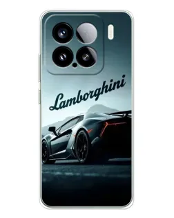 Чохол для Xiaomi 15S Pro з картинкою «Класичний Lamborghini надпис»