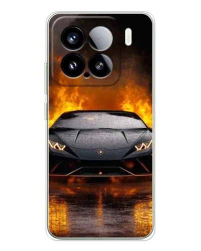 Чохол для Xiaomi 15S Pro з картинкою «Lamborghini у вогні» Чохол для Xiaomi 15S Pro з картинкою «Lamborghini у вогні»