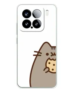 Чехол для Xiaomi 15S Pro с картинкой «Пушин с печеньем»