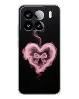 Чохол для Xiaomi 15S Pro з картинкою «Димчасте серце» Чохол для Xiaomi 15S Pro з картинкою «Димчасте серце»
