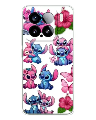 Чехол для Xiaomi 15S Pro с картинкой «Стикеры Stitch и Angel» Чехол для Xiaomi 15S Pro с картинкой «Стикеры Stitch и Angel»