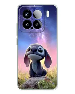 Чехол для Xiaomi 15S Pro с картинкой «Стич на рассвете»