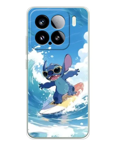 Чехол для Xiaomi 15S Pro с картинкой «Стич на волне» Чехол для Xiaomi 15S Pro с картинкой «Стич на волне»