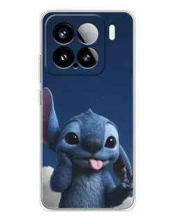 Чехол для Xiaomi 15S Pro с картинкой «Стич в облаках»