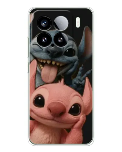 Чехол для Xiaomi 15S Pro с картинкой «Стич и Ангел» Чехол для Xiaomi 15S Pro с картинкой «Стич и Ангел»
