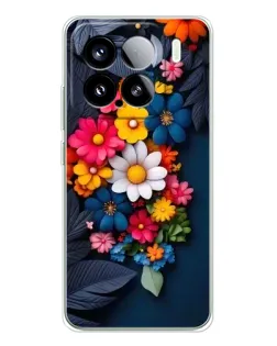 Чохол для Xiaomi 15S Pro з картинкою «Квіткова феєрія» Чохол для Xiaomi 15S Pro з картинкою «Квіткова феєрія»
