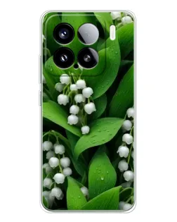 Чохол для Xiaomi 15S Pro з картинкою «Конвалії в зелені» Чохол для Xiaomi 15S Pro з картинкою «Конвалії в зелені»