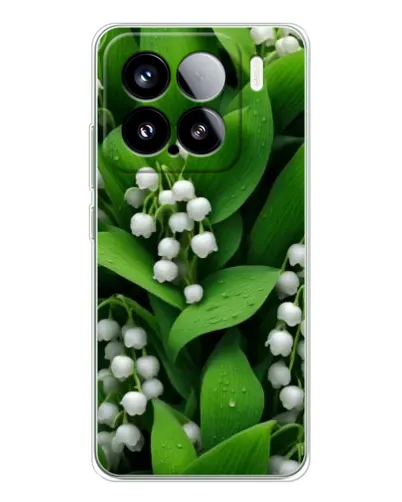 Чохол для Xiaomi 15S Pro з картинкою «Конвалії в зелені» Чохол для Xiaomi 15S Pro з картинкою «Конвалії в зелені»