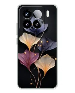 Чохол для Xiaomi 15S Pro з картинкою «Лілові квіти грації» Чохол для Xiaomi 15S Pro з картинкою «Лілові квіти грації»