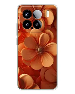Чохол для Xiaomi 15S Pro з картинкою «Помаранчева макро квітка» Чохол для Xiaomi 15S Pro з картинкою «Помаранчева макро квітка»
