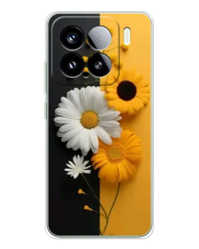 Чохол для Xiaomi 15S Pro з картинкою «Соняшник та ромашка» Чохол для Xiaomi 15S Pro з картинкою «Соняшник та ромашка»
