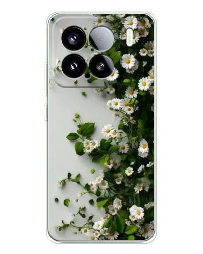 Чохол для Xiaomi 15S Pro з картинкою «Гілка дрібних білих квітів» Чохол для Xiaomi 15S Pro з картинкою «Гілка дрібних білих квітів»