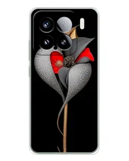 Чохол для Xiaomi 15S Pro з картинкою «Срібна фантазійна квітка» Чохол для Xiaomi 15S Pro з картинкою «Срібна фантазійна квітка»