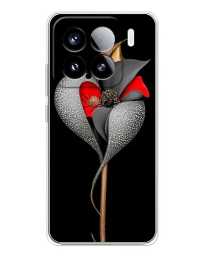 Чехол для Xiaomi 15S Pro с картинкой «Серебряный фантазийный цветок» Чехол для Xiaomi 15S Pro с картинкой «Серебряный фантазийный цветок»
