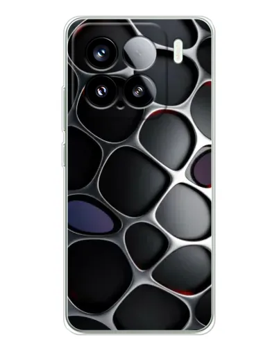 Чохол для Xiaomi 15S Pro з картинкою «Об'ємна темна решітка» Чохол для Xiaomi 15S Pro з картинкою «Об'ємна темна решітка»