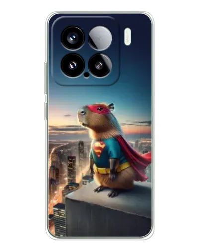 Чехол для Xiaomi 15S Pro с картинкой «Капи-мен супергерой» Чехол для Xiaomi 15S Pro с картинкой «Капи-мен супергерой»