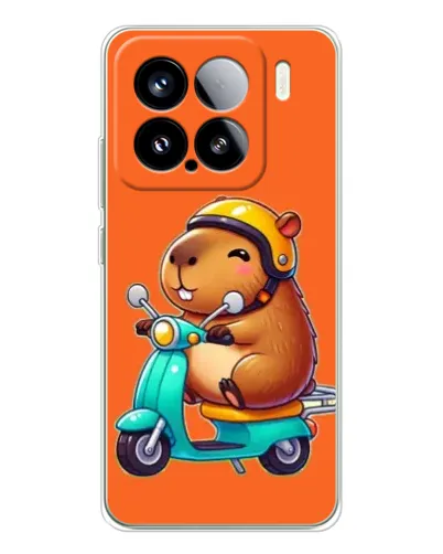 Чехол для Xiaomi 15S Pro с картинкой «Капибара на скутере» Чехол для Xiaomi 15S Pro с картинкой «Капибара на скутере»